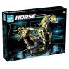 BEAUTY AND 13088 NGỰA CƠ HỌC bộ đồ chơi xếp lắp ráp ghép mô hình SEMI MECHANICAL HORSE 1055 khối