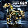 BEAUTY AND 13088 NGỰA CƠ HỌC bộ đồ chơi xếp lắp ráp ghép mô hình SEMI MECHANICAL HORSE 1055 khối