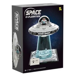 TAKUGI T3012 3012 VŨ TRỤ TÀU UFO bộ đồ chơi xếp lắp ráp ghép mô hình City SPACE EXPLANATION UFO SPACECRAFT Thành Phố