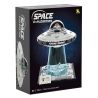 TAKUGI T3012 3012 VŨ TRỤ TÀU UFO bộ đồ chơi xếp lắp ráp ghép mô hình City SPACE EXPLANATION UFO SPACECRAFT Thành Phố