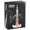 TAKUGI T3006 3006 SPACE ROCKET LAUNCHER bộ đồ chơi xếp lắp ráp ghép mô hình City SPACE EXPLANATION ROCKET LAUNCH GROUP Thành Phố
