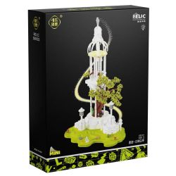 WEILE CREATION 6013 CÂY CỔ VÀ TÀN TÍCH GIAN HÀNG TRẮNG bộ đồ chơi xếp lắp ráp ghép mô hình 1566 khối