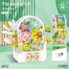 WEILE CREATION 6012 STAR LISHEYU FLOWER BASKET bộ đồ chơi xếp lắp ráp ghép mô hình Creator Sáng Tạo 1416 khối