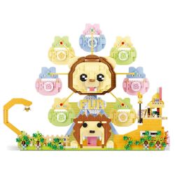 MOYU BLOCK MY97156 97156 BÁNH XE FERRIS bộ đồ chơi xếp lắp ráp ghép mô hình 3255 khối