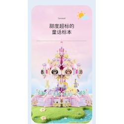 MOYU BLOCK MY97156 97156 BÁNH XE FERRIS bộ đồ chơi xếp lắp ráp ghép mô hình 3255 khối