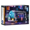 LUMIBRICKS FUNWHOLE F9060 9060 CYBERPUNK XE BUÝT TRONG TƯƠNG LAI bộ đồ chơi xếp lắp ráp ghép mô hình City Thành Phố 605 khối