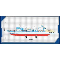 WOMA C0154 0154 non  TÀU CUNG CẤP TOÀN DIỆN HỒ GAOYOU bộ đồ chơi xếp lắp ráp ghép mô hình Military Army Quân Sự Bộ Đội 1223 khối