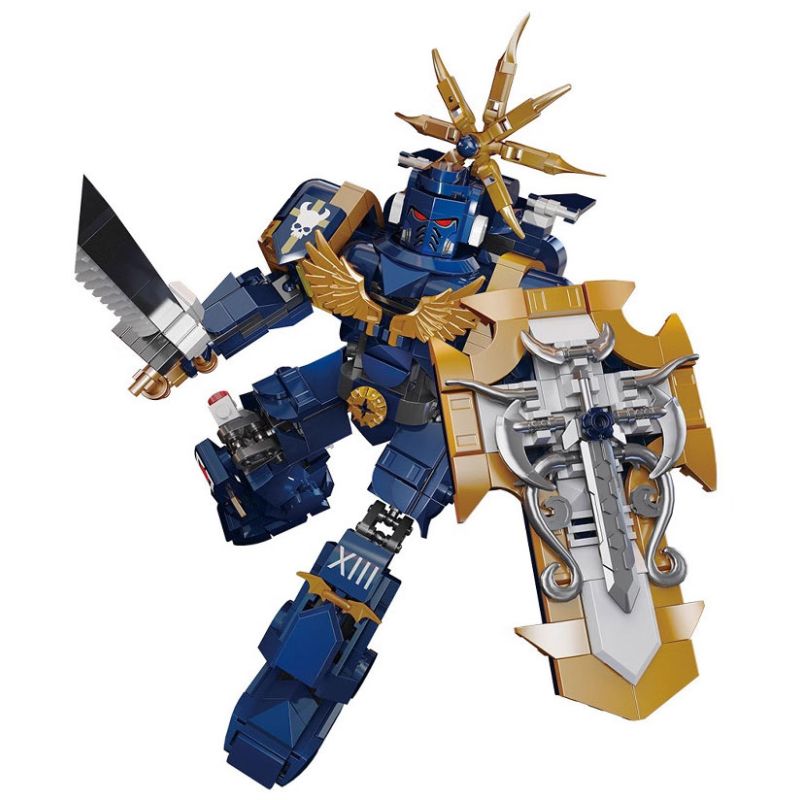 DK 1002 CHIẾN BINH CỰC ĐOAN bộ đồ chơi xếp lắp ráp ghép mô hình Movie & Game Phim Và Trò Chơi 603 khối