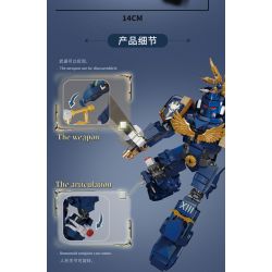 DK 1002 CHIẾN BINH CỰC ĐOAN bộ đồ chơi xếp lắp ráp ghép mô hình Movie & Game Phim Và Trò Chơi 603 khối