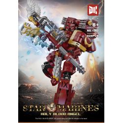 DK 1003 THIÊN THẦN MÁU THÁNH bộ đồ chơi xếp lắp ráp ghép mô hình Movie & Game Phim Và Trò Chơi 628 khối