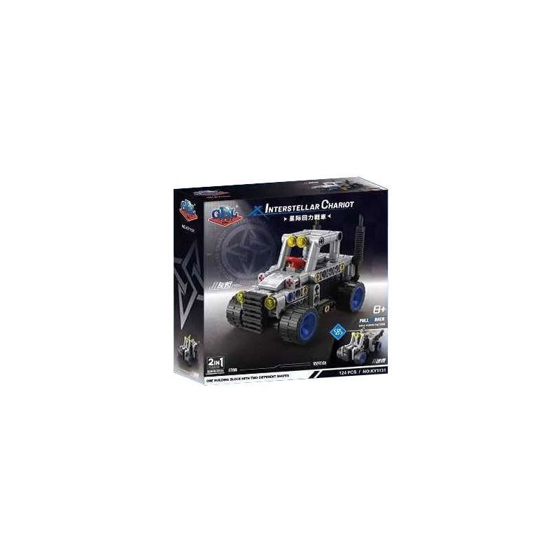 GBL KY1131 1131 CHARIOT PHỤC HỒI SAO TRO TÀN MISTY bộ đồ chơi xếp lắp ráp ghép mô hình Technic Kỹ Thuật Công Nghệ Cao Mô Hình Phương Tiện 124 khối