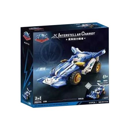 GBL KY1132 1132 CHARIOT TRỞ LẠI GIỮA CÁC VÌ SAO BIỂN XANH BẦU TRỜI bộ đồ chơi xếp lắp ráp ghép mô hình Technic Kỹ Thuật Công Nghệ Cao Mô Hình Phương Tiện 111 khối
