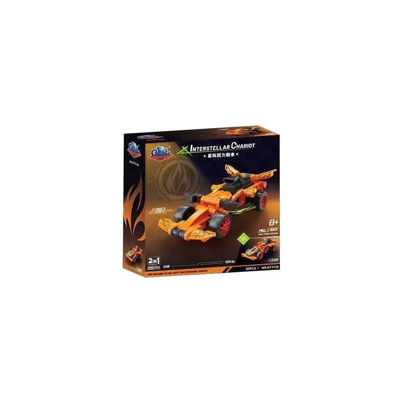 GBL KY1134 1134 CHARIOT TRỞ LẠI GIỮA CÁC VÌ SAO SUNSET STORM bộ đồ chơi xếp lắp ráp ghép mô hình Technic Kỹ Thuật Công Nghệ Cao Mô Hình Phương Tiện 98 khối