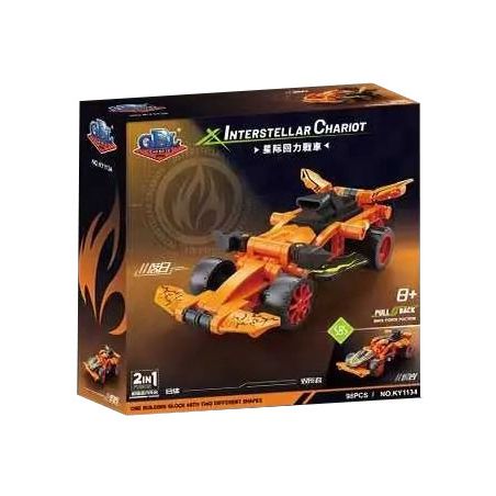 GBL KY1134 1134 CHARIOT TRỞ LẠI GIỮA CÁC VÌ SAO SUNSET STORM bộ đồ chơi xếp lắp ráp ghép mô hình Technic Kỹ Thuật Công Nghệ Cao Mô Hình Phương Tiện 98 khối