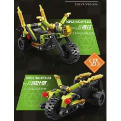 GBL KY1134 1134 CHARIOT TRỞ LẠI GIỮA CÁC VÌ SAO SUNSET STORM bộ đồ chơi xếp lắp ráp ghép mô hình Technic Kỹ Thuật Công Nghệ Cao Mô Hình Phương Tiện 98 khối