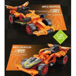 GBL KY1134 1134 CHARIOT TRỞ LẠI GIỮA CÁC VÌ SAO SUNSET STORM bộ đồ chơi xếp lắp ráp ghép mô hình Technic Kỹ Thuật Công Nghệ Cao Mô Hình Phương Tiện 98 khối