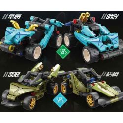 GBL KY1135 1135 CHARIOT TRỞ LẠI GIỮA CÁC VÌ SAO WUTONG JADE bộ đồ chơi xếp lắp ráp ghép mô hình Technic Kỹ Thuật Công Nghệ Cao Mô Hình Phương Tiện 114 khối