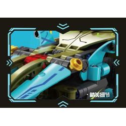 GBL KY1135 1135 CHARIOT TRỞ LẠI GIỮA CÁC VÌ SAO WUTONG JADE bộ đồ chơi xếp lắp ráp ghép mô hình Technic Kỹ Thuật Công Nghệ Cao Mô Hình Phương Tiện 114 khối