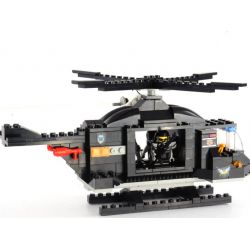 WOMA C9703 9703 Xếp hình kiểu  SWAT SPECIAL FORCE SWAT Helicopter Máy Bay Trực Thăng Lính đặc Nhiệm 214 khối