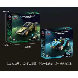 GBL KY1136 1136 CHARIOT TRỞ LẠI GIỮA CÁC VÌ SAO ĐÔI MẮT SÁNG bộ đồ chơi xếp lắp ráp ghép mô hình Technic Kỹ Thuật Công Nghệ Cao Mô Hình Phương Tiện 96 khối