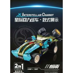 GBL KY1136 1136 CHARIOT TRỞ LẠI GIỮA CÁC VÌ SAO ĐÔI MẮT SÁNG bộ đồ chơi xếp lắp ráp ghép mô hình Technic Kỹ Thuật Công Nghệ Cao Mô Hình Phương Tiện 96 khối