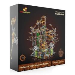 JMBRICKLAYER 70003 DÂY CHUYỀN LẮP RÁP BÓNG CỦA NHÀ MÁY KHỦNG LONG bộ đồ chơi xếp lắp ráp ghép mô hình Technic FANTASTIC IDEA DINOSAUR FACTORY STEAMPUNK MARBLE RUN GREAT BALL Kỹ Thuật Công Nghệ Cao Mô Hình Phương Tiện 5391 khối