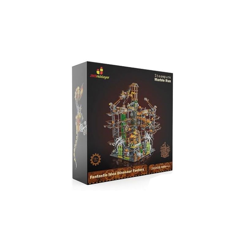 JMBRICKLAYER 70003 DÂY CHUYỀN LẮP RÁP BÓNG CỦA NHÀ MÁY KHỦNG LONG bộ đồ chơi xếp lắp ráp ghép mô hình Technic FANTASTIC IDEA DINOSAUR FACTORY STEAMPUNK MARBLE RUN GREAT BALL Kỹ Thuật Công Nghệ Cao Mô Hình Phương Tiện 5391 khối
