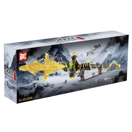 DK 1533 DAO BA GÓC CÁNH bộ đồ chơi xếp lắp ráp ghép mô hình THREE POINTED KNIFE 904 khối