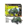 WOMA C0710 0710 Xếp hình kiểu  MILITARY ARMY Beijing Jeep Voluma Xe Jeep 273 khối