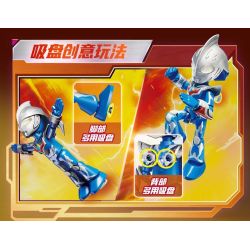 BLOKEES 75850 ULTRAMAN MAGICAL EDITION ULTRAMATE'S BULLET 4 bộ đồ chơi xếp lắp ráp ghép mô hình Movie & Game Phim Và Trò Chơi