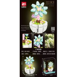 MASAHIRO 33029 RHODODENDRON bộ đồ chơi xếp lắp ráp ghép mô hình Creator Sáng Tạo 149 khối