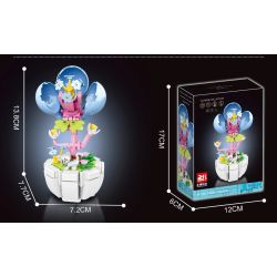 MASAHIRO 33035 POPPY bộ đồ chơi xếp lắp ráp ghép mô hình Creator Sáng Tạo 142 khối