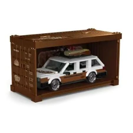 PINBO PB8824 8824 GIỜ MÙA HÈ XE DU LỊCH SANTANA tỷ lệ 1:32 bộ đồ chơi xếp lắp ráp ghép mô hình Speed Champions Racing Cars SUMMER TIME 2 Đua Xe Công Thức 457 khối