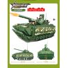 WOMA C0723 0723 Xếp hình kiểu  MILITARY ARMY Tank Xe Tăng 547 khối