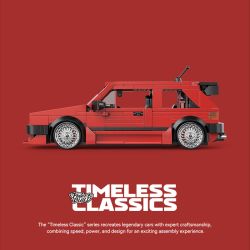 PINBO PB8839 8839 CỔ ĐIỂN VĨNH CỬU GOLF MK2 bộ đồ chơi xếp lắp ráp ghép mô hình Speed Champions Racing Cars TIMELESS CLASSICS Đua Xe Công Thức 479 khối