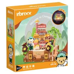 INBRIXX 881310 GẤU BÔNG STARFALL HONG CLIFF TRÙNG KHÁNH bộ đồ chơi xếp lắp ráp ghép mô hình 482 khối