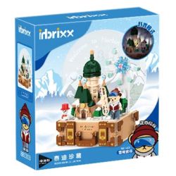 INBRIXX 881313 GẤU TEDDY SNOW MADE SOPHIE HARBIN bộ đồ chơi xếp lắp ráp ghép mô hình 488 khối