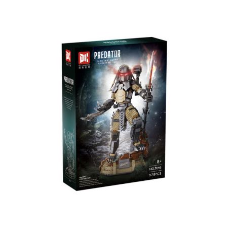 DK 7059 ALIEN BEAST IRON BLOODED WARRIOR bộ đồ chơi xếp lắp ráp ghép mô hình Movie & Game PREDATOR Phim Và Trò Chơi 978 khối