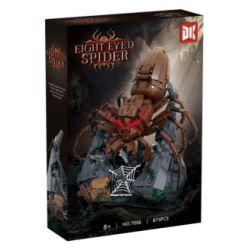 DK 7056 NHỆN TÁM MẮT bộ đồ chơi xếp lắp ráp ghép mô hình EIGHT EYED SPIDER 875 khối