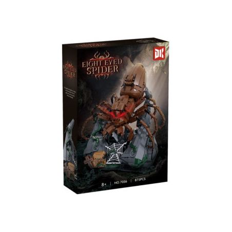DK 7056 NHỆN TÁM MẮT bộ đồ chơi xếp lắp ráp ghép mô hình EIGHT EYED SPIDER 875 khối