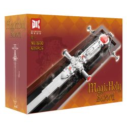 DK 1600 THANH KIẾM THẦN THÁNH bộ đồ chơi xếp lắp ráp ghép mô hình Movie & Game MAGIC HOLY SWORD Phim Và Trò Chơi 605 khối
