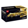 GULY 10640 PHIÊN BẢN VÀNG CỦA SIÊU THỂ THAO XE bộ đồ chơi xếp lắp ráp ghép mô hình Technic Kỹ Thuật Công Nghệ Cao Mô Hình Phương Tiện 3824 khối