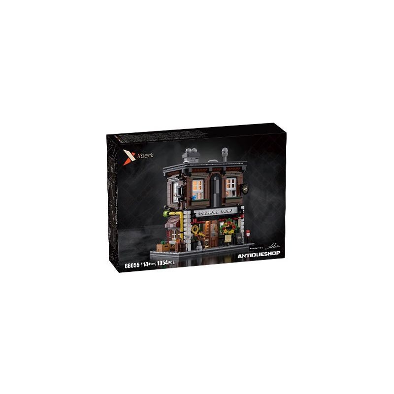 XBERT 66055 CỬA HÀNG ĐỒ CỔ bộ đồ chơi xếp lắp ráp ghép mô hình Creator ANTIQUE SHOP Sáng Tạo 1950 khối