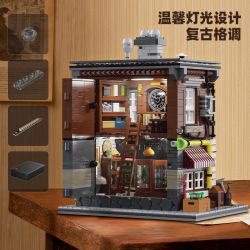XBERT 66055 CỬA HÀNG ĐỒ CỔ bộ đồ chơi xếp lắp ráp ghép mô hình Creator ANTIQUE SHOP Sáng Tạo 1950 khối