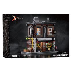 XBERT 66055 CỬA HÀNG ĐỒ CỔ bộ đồ chơi xếp lắp ráp ghép mô hình Creator ANTIQUE SHOP Sáng Tạo 1950 khối