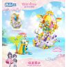 ZHEGAO 921029 WINDSOR ADVENTURE ATIME HOT AIR BALLOON bộ đồ chơi xếp lắp ráp ghép mô hình Girl Con Gái 553 khối