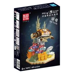 MouldKing 10173 Mould King 10173 BẢN CHẤT TUYỆT VỜI CÁ QUỶ bộ đồ chơi xếp lắp ráp ghép mô hình Arts & Crafts FANTASTIC NATURE MANTA RAY 411 khối