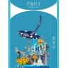 MouldKing 10173 Mould King 10173 BẢN CHẤT TUYỆT VỜI CÁ QUỶ bộ đồ chơi xếp lắp ráp ghép mô hình Arts & Crafts FANTASTIC NATURE MANTA RAY 411 khối