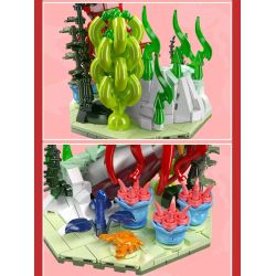 MouldKing 10174 Mould King 10174 BẢN CHẤT TUYỆT VỜI MỰC bộ đồ chơi xếp lắp ráp ghép mô hình Arts & Crafts FANTASTIC NATURE SQUID 416 khối