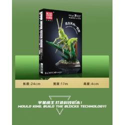 MouldKing 10175 Mould King 10175 CÔN TRÙNG CHÂU CHẤU bộ đồ chơi xếp lắp ráp ghép mô hình Arts & Crafts INSECT GRASSHOPPER 408 khối
